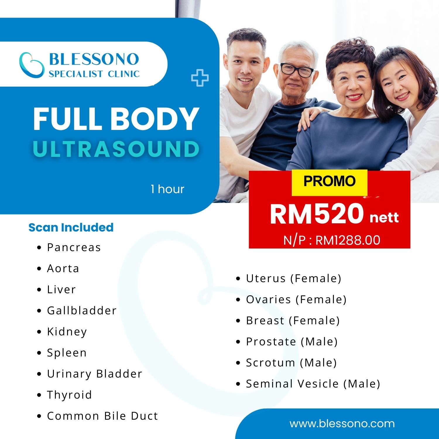 Health Screening - Full Body Ultrasound