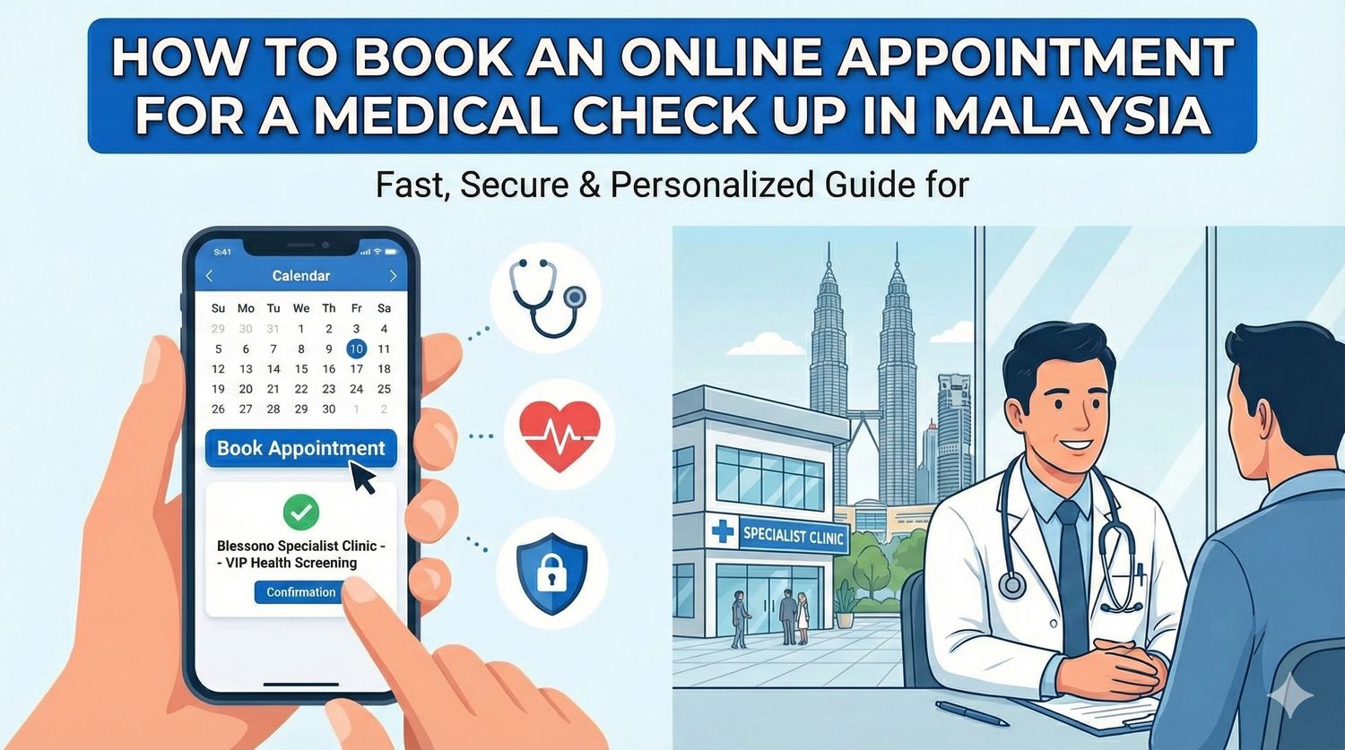 Guide to online medical appointments Malaysia
