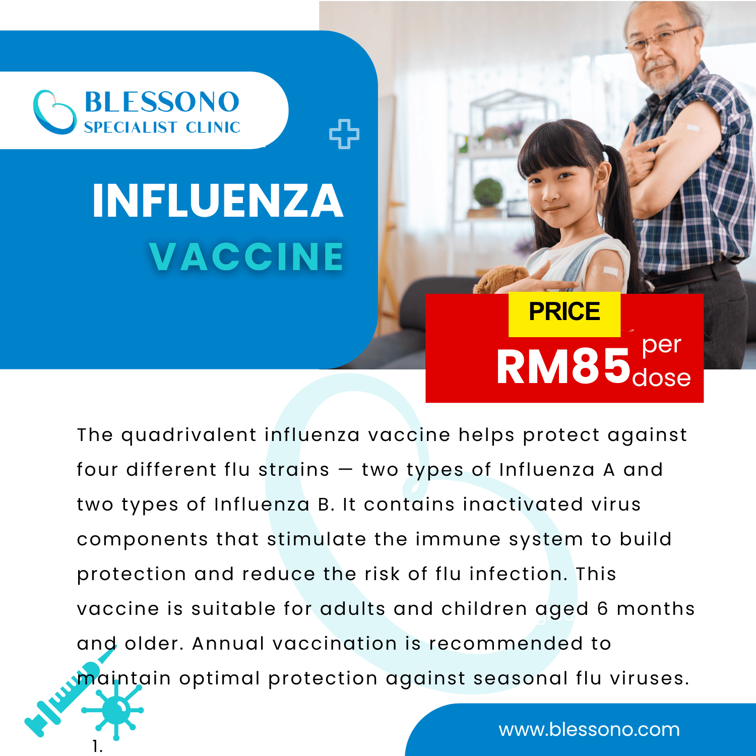 Influenza Vaccine Malaysia KL Selangor
