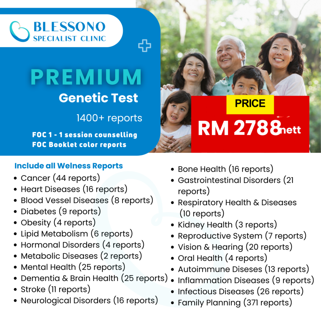 Premium Genetic Test | DNA Test Malaysia