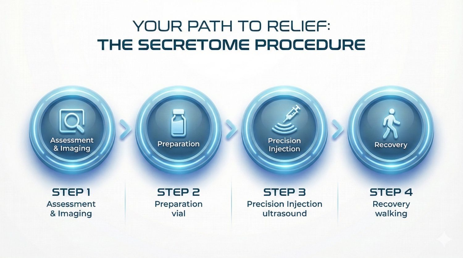 The Secretome Therapy Procedure Journey