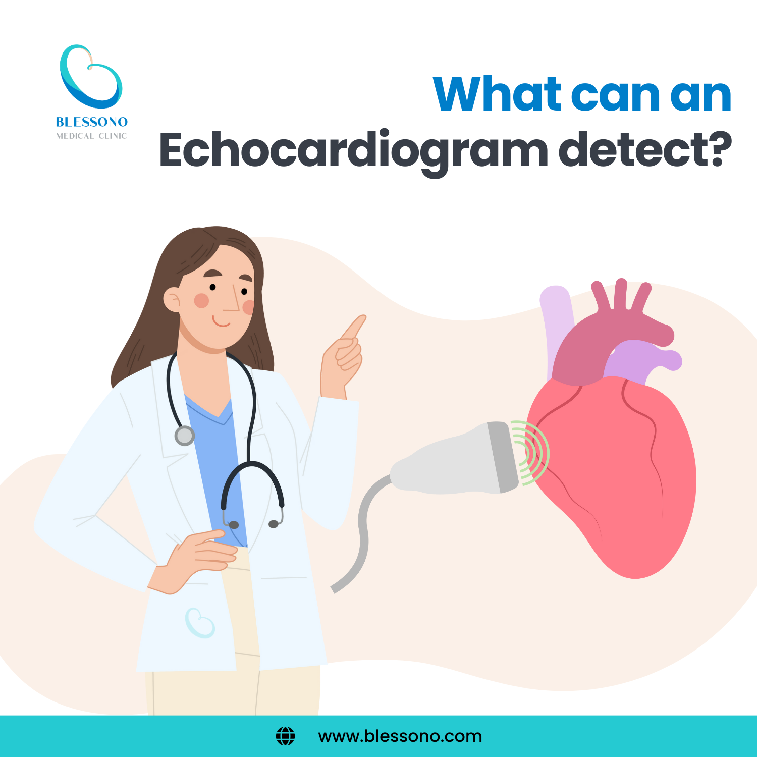 What can an echocardiogram detect